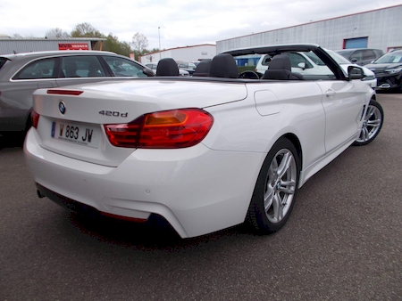 BMW SERIE 4 CABRIOLET 420 DA 184 CV M SPORT BVA8   **********2 EME MAIN AVEC SEULEMENT 59398 KMS !!! *************
